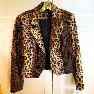 Camille La Víe Animal Faux Fur Jacket
